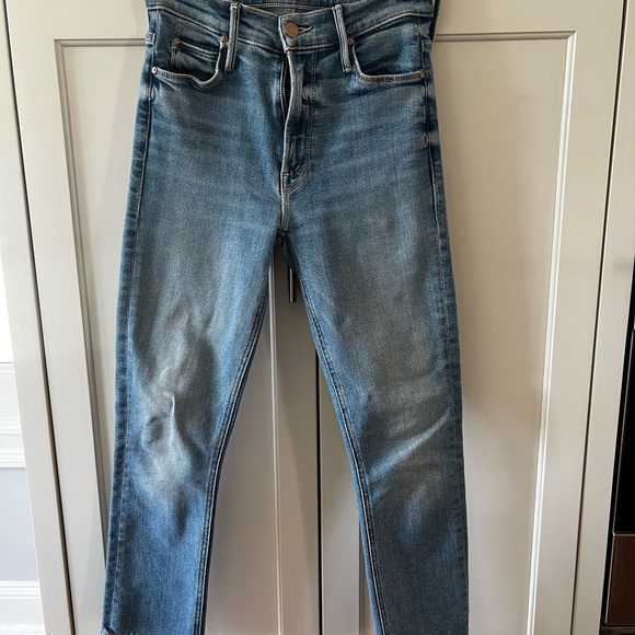 MOTHER Light Blue Denim Jeans - Picture 1 of 7